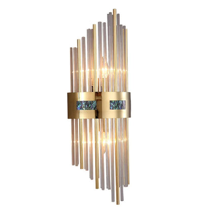 DecorBites™ Crystal LED Wall Lamp for Dining Living Room Restroom Stair Bedside Luxury Sconce