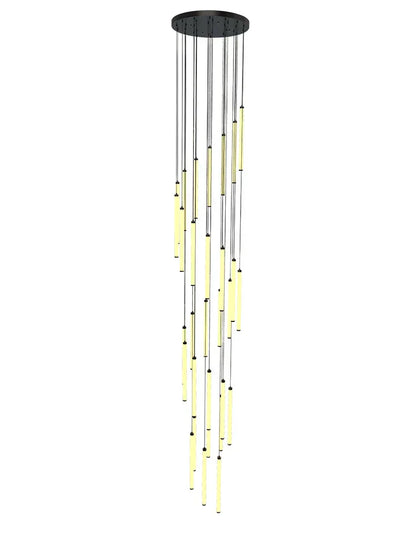 DecorBites™ LED Staircase Chandelier for Home Hotel Hall Lighting