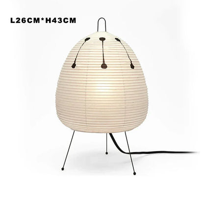 DecorBites™ Japanese Style Paper Floor Lamp for Home Décor and Lighting