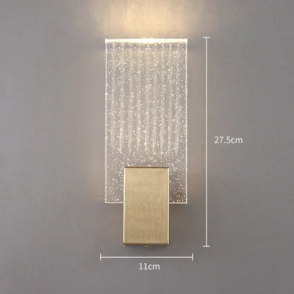 DecorBites™ LED Wall Lamps: Modern Indoor Decor for Bedroom, Living Room, Study, Corridor & Aisle