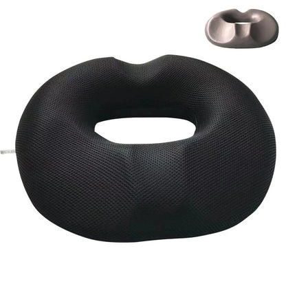 ™ Hemorrhoid Prostate Health Seat Cushion: Removable Bamboo Charcoal Core Butt Cushion
