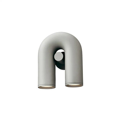 DecorBites™ Cirkus Tube Wall Lamp: Minimalist U-shaped Sconce for Bedside Reading & Decor