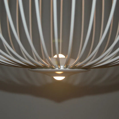 DecorBites™ Industrial Birdcage Iron Table Lamp for Bar, Restaurant, Hotel - LED Lighting