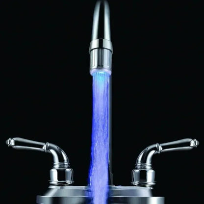 DecorBites™ LED Water Faucet Aerator: Temperature Changing Light, Water Saving Kitchen Bathroom Accessory