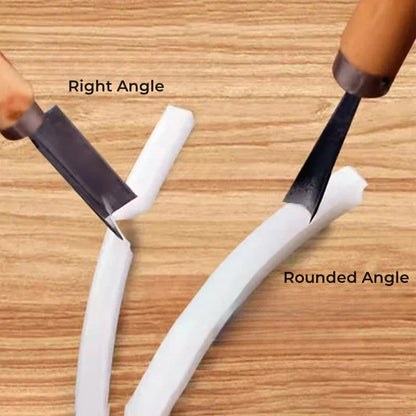 DecorBites™ LED Neon Light Carving Knife Hand Tool for Woodworking & Strip Lights Installation