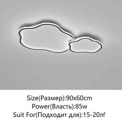 DecorBites™ LED Ceiling Light: Minimalist Home Lighting Fixture for Living Room, Bedroom, Kitchen