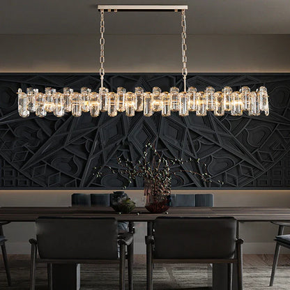 DecorBites™ Crystal Dimmable Pendant Light Luminaire for Living Room Bedroom