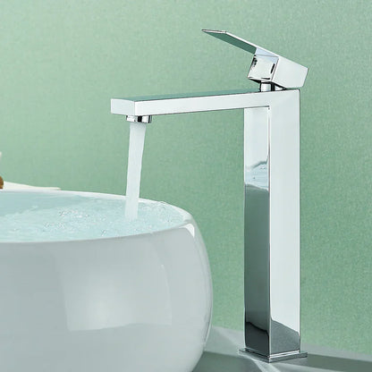 DecorBites™ Gold Stainless Steel Bathroom Basin Faucet Mixer Deck Mounted