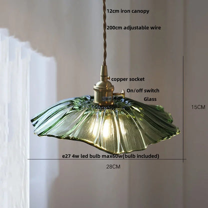 DecorBites™ Clear Glass LED Pendant Light: Modern Nordic Style for Home Decor & Lighting