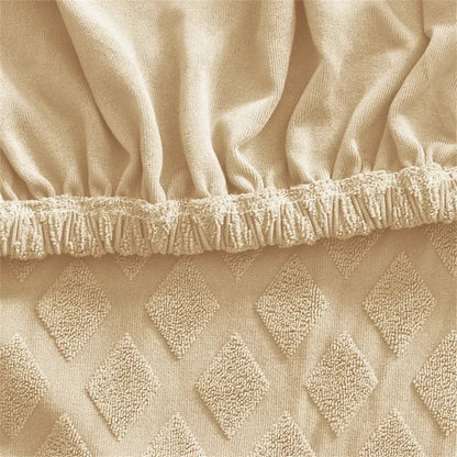 DecorBites™ Jacquard Elastic Seat Cover for Dining Room & Office Chairs
