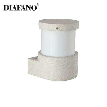 DecorBites™ Concrete Outdoor Wall Lamp | IP65 Waterproof Wall Light for Courtyard, Balcony & Door