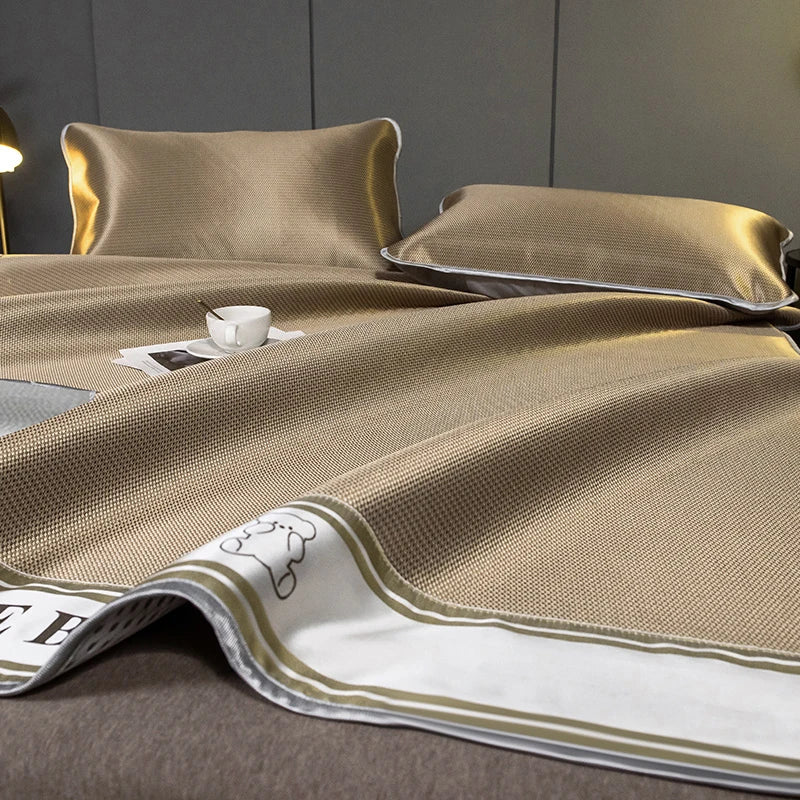 DecorBites™ Carbon Light Cooling Mat & Pillowcase Set for Naked Summer Sleep