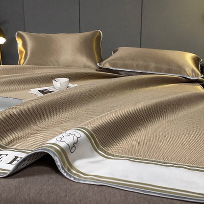 DecorBites™ Carbon Light Cooling Mat & Pillowcase Set for Naked Summer Sleep