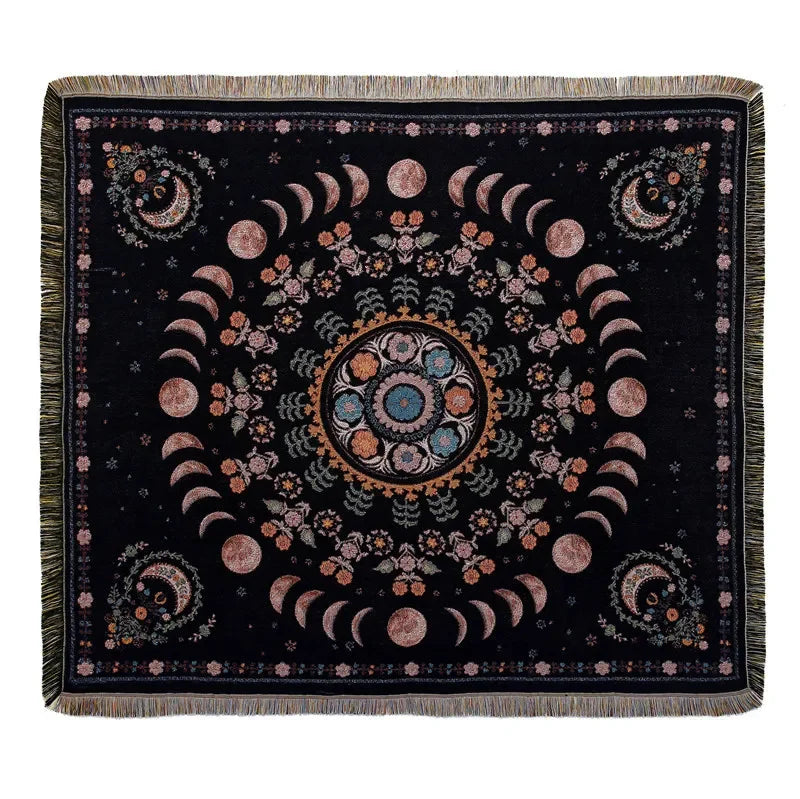 DecorBites™ Bohemian Camping Blanket - Multi-Functional Outdoor Essential