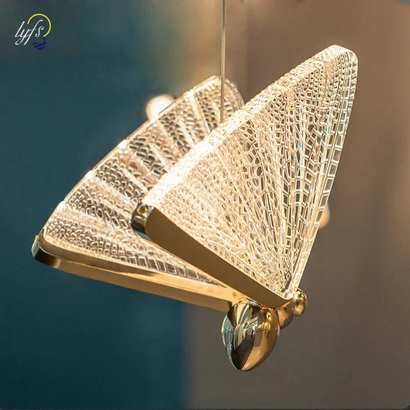 DecorBites™ Butterfly Pendant Lights Chandelier for Indoor Living, Dining, and Kitchen Lighting