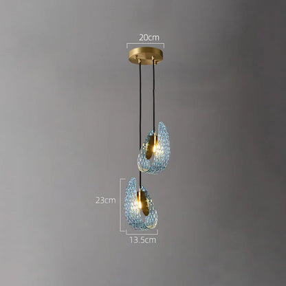 "DecorBites™ Glass Chandelier for Modern Dining Room Decor 2024"