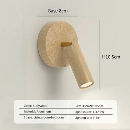 DecorBites™ LED Wall Lamp Adjustable Rotation 5W Spotlight