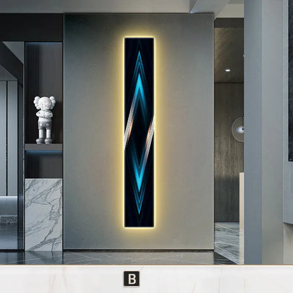 DecorBites™ Abstract LED Wall Lamp for Modern Interior Decoration