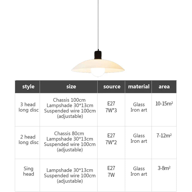 ™ LED Pendant Chandelier Modern Minimalist Living Bedroom Lighting