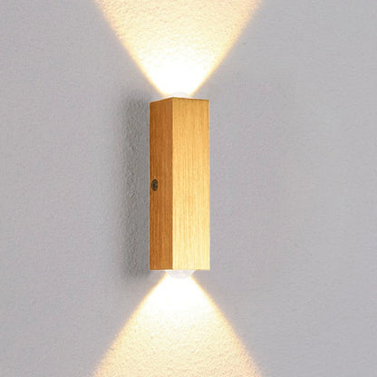 DecorBites™ Brushed Gold Up Down Wall Lamp for Luxury Home Decor