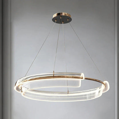 DecorBites™ Italian Minimalist Chandelier for Living Room, Bedroom, and Dining Room