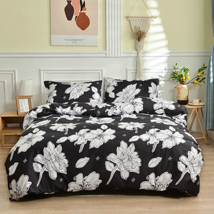 DecorBites™ Butterfly Print Bedding Set - Duvet Cover, Bed Sheets, Pillowcases