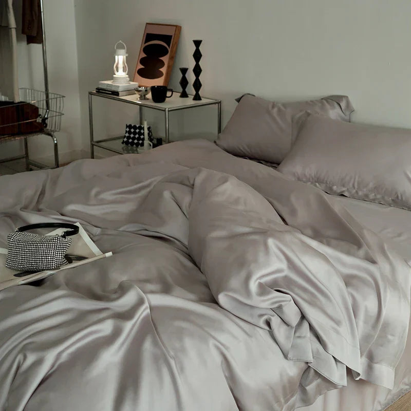 DecorBites™ Eucalyptus Lyocell Luxury Bedding Set with Cooling Properties