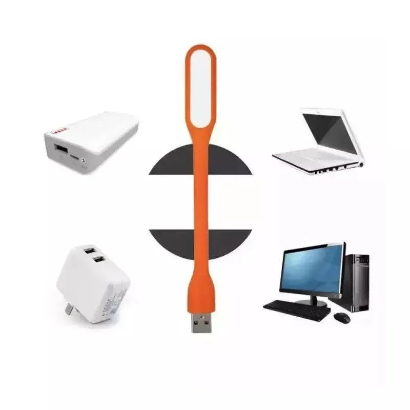™ LED Book Light: Portable USB Lamp for Power Bank/Computer, Protect Eyesight