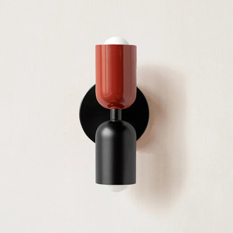 DecorBites™ LED Wall Lamp: Colorful Nordic Light for Bedroom Living Room Decor