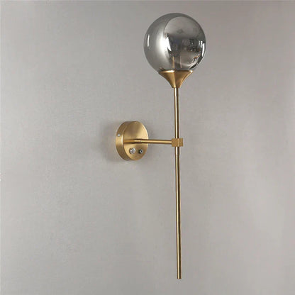 DecorBites™ Glass Lampshade Wall Sconces for Bedside and Living Room Decor