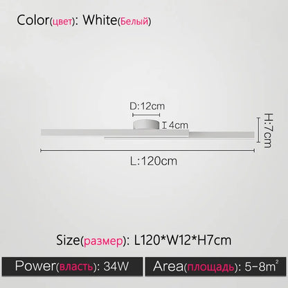 DecorBites™ 2023 Minimalist Nordic Ceiling Light for Living Room, Bedroom, Aisle & Balcony