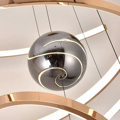 DecorBites™ LED Staircase Chandelier Pendant Light Indoor Lighting