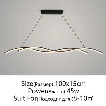 DecorBites™ LED Ceiling Chandelier for Home Decor and Indoor Lighting