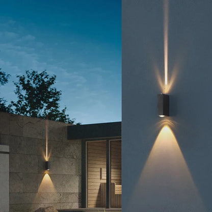 DecorBites™ Aluminum Waterproof Porch Spot Wall Lamp: High Power Indoor Outdoor Light