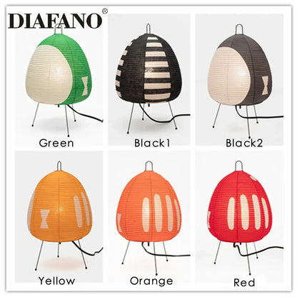 DecorBites™ Japanese Style Paper Floor Lamp for Home Décor and Lighting