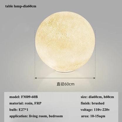 DecorBites™ Cream Moon LED Pendant Chandelier: Modern Living Room Kitchen Bedroom Lighting