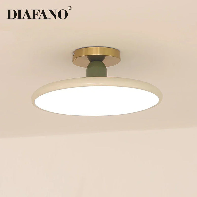 DecorBites™ Colorful Modern LED Ceiling Light - Nordic Design Chandelier for Living Room & Bedroom