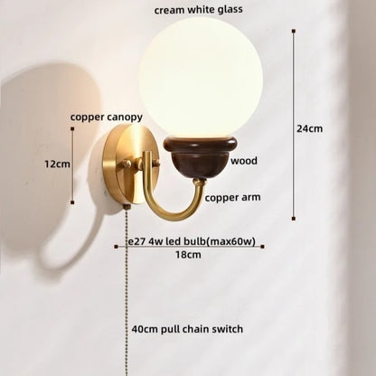 ™ Japanese Style LED Wall Lights 4W for Home Bathroom Bedroom Mirror Lighting