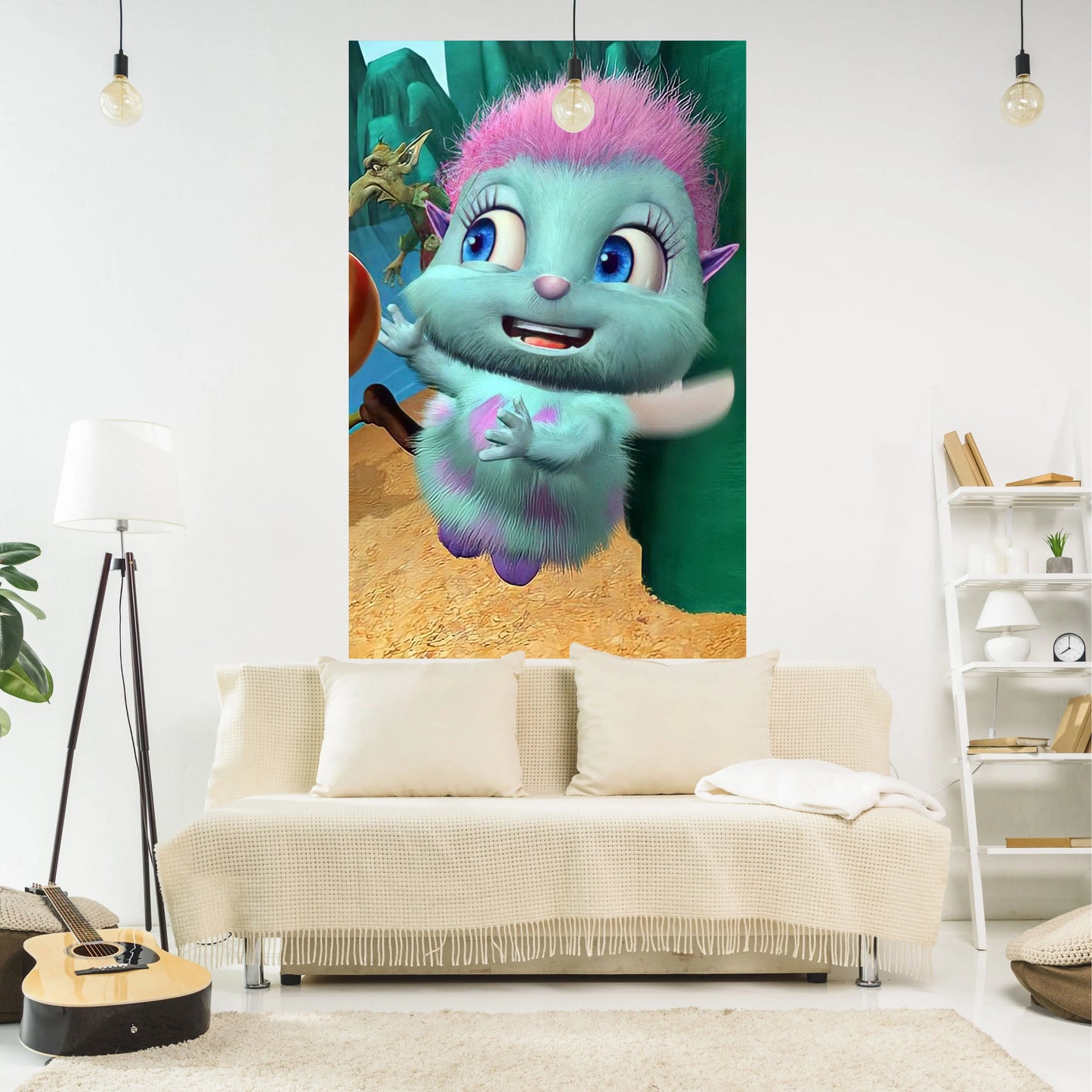 DecorBites™ Bibble Tapestry Wall Covering: Cute Home Decor Wall Hanging Carpet for Bedroom