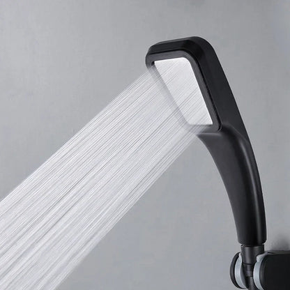 DecorBites™ 300 Holes High Pressure Rainfall Shower Head Chrome Black White Sprayer
