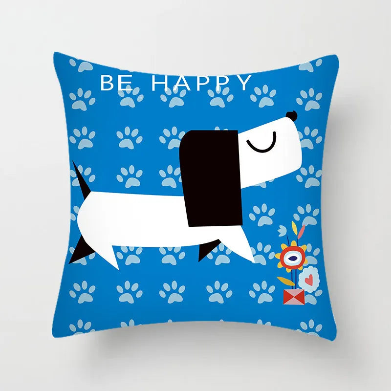 ™ Hello Cat Pillow Cover - Modern Design for Home Decor - Cute & Cozy