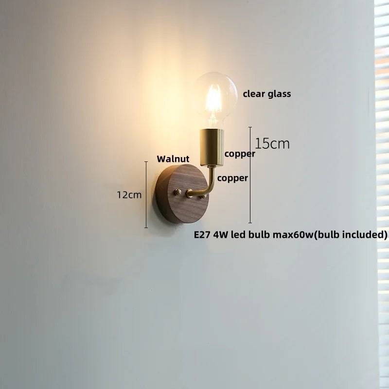 DecorBites™ LED Tiffany Style Wall Lights Pull Chain Sconce Colorful Glass Stair Fixture