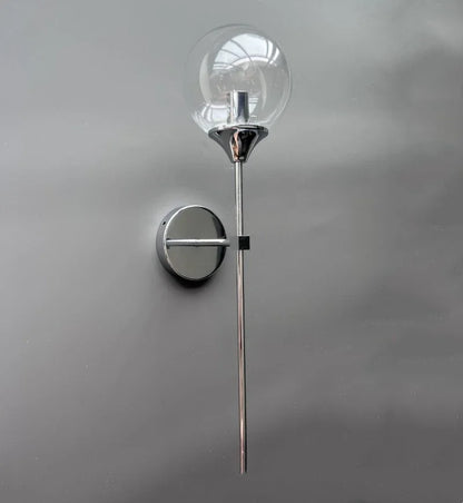 DecorBites™ Golden Glass Ball Wall Sconce: Modern Nordic Metal Lighting for Living Room
