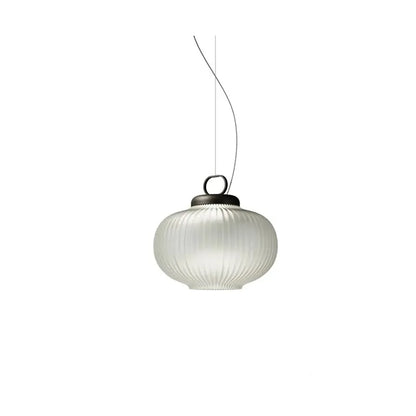 DecorBites™ Black & White Glass Chandelier | Minimalist Nordic Bedroom Decor Floor Lamp