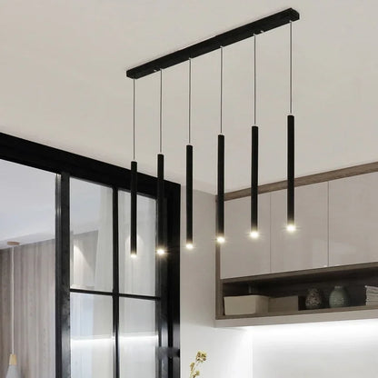DecorBites™ LED Tube Pendant Lamp for Dining Room, Bedroom, Kitchen, Bar, Hall