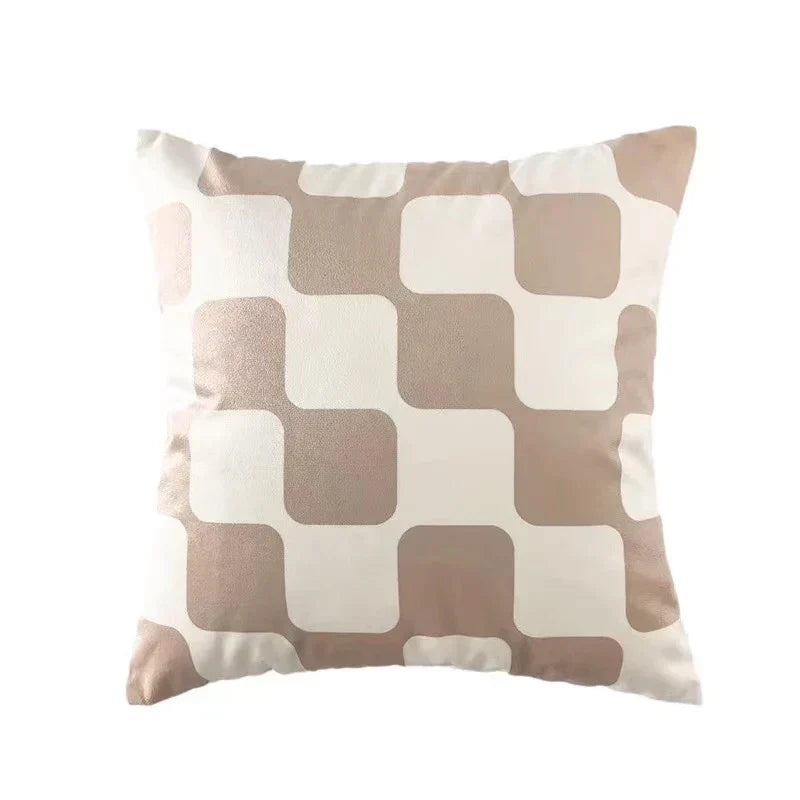 DecorBites™ Fluffy Velvet Pillow Case Cushion Cover - Soft & Modern Room Decor