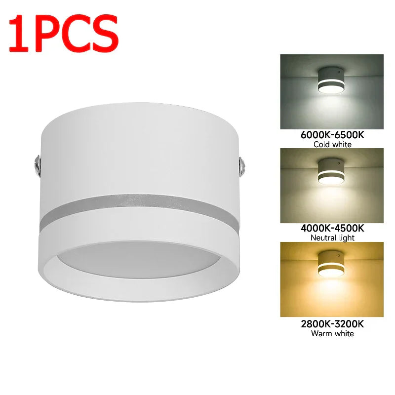 DecorBites™ LED Spot Lighting: Ceiling Downlight for Living Room, Store Spotlight Chandelier