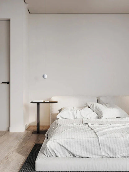 DecorBites™ LED Ball Pendant Light: Minimalist Bedroom Chandelier & Table Lamp