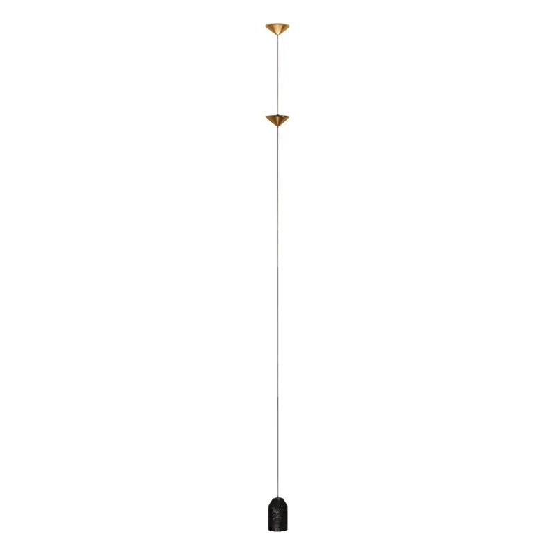 DecorBites™ Cone Design Art Iron Hanging Cable Floor Lamp