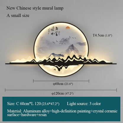 ™ Landscape LED Wall Picture Light for Home Living Bedroom Study